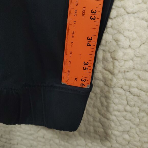 Bullhead Denim Co Women's Size Med Black Drawstring Waist Skinny Jogger Pants - Picture 15 of 16